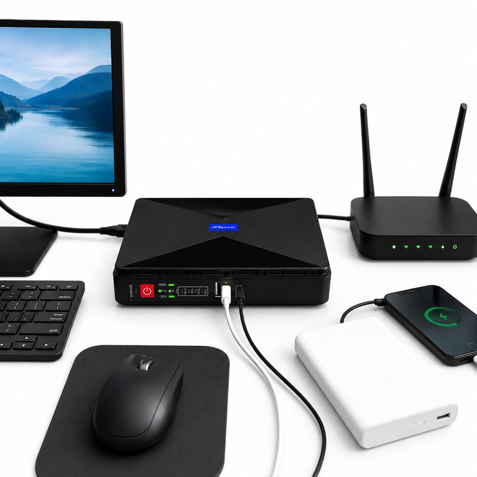 جهاز UPS Mini متعدد المخارج